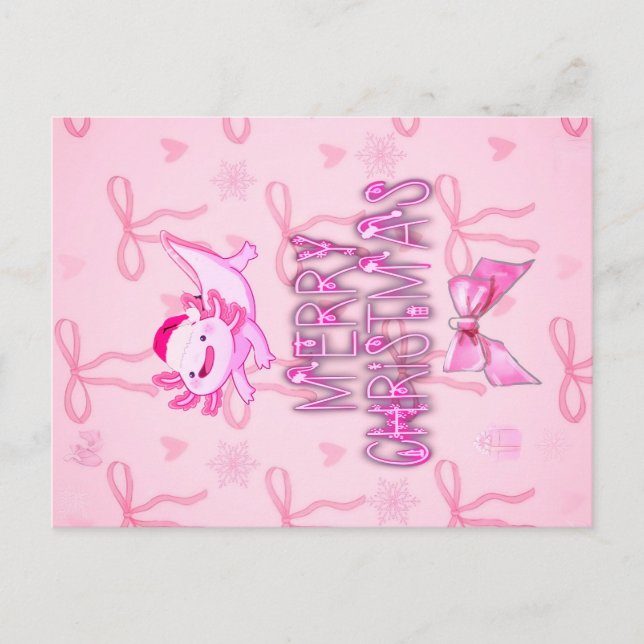 Cartão Postal Axolotl natal  (Frente)
