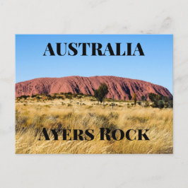 Cartão Postal Ayers Rock Austrália