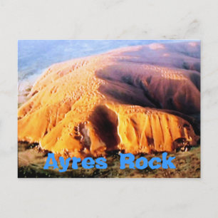 Cartão postal Ayres Rock Uluru Austrália
