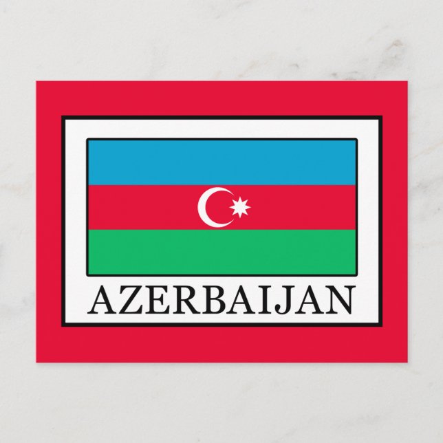 Cartão Postal Azerbaijão (Frente)