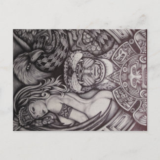 Cartão Postal Aztec