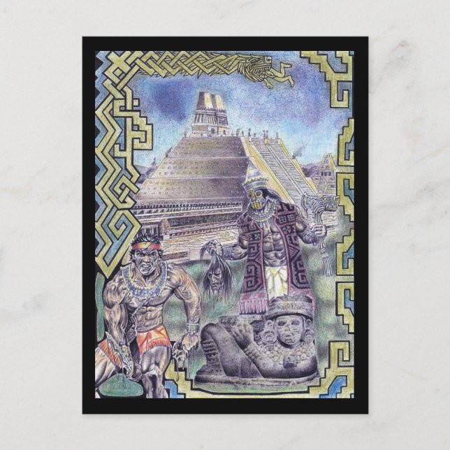 Cartão Postal Aztec Magic (Frente)