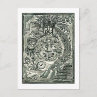 Cartão Postal Aztec Spirit