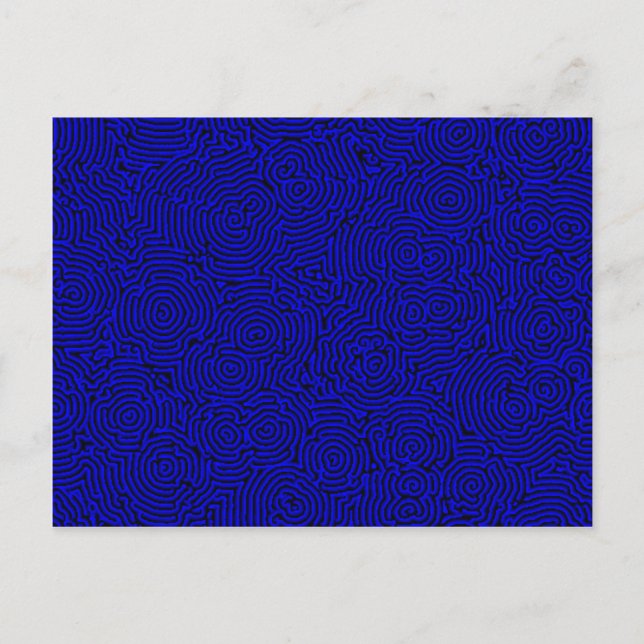 Cartão postal Azul (Frente)