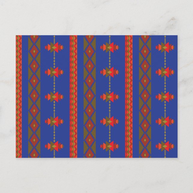 Cartão Postal Azul (Frente)