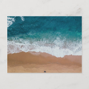 Cartão Postal Azul Corpo Água