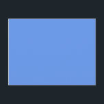 Cartão Postal azul de córnpla<br><div class="desc">azul de córnflor a cores 6495ED</div>