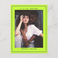 Azul marinho verde simples foto casamento salvar a