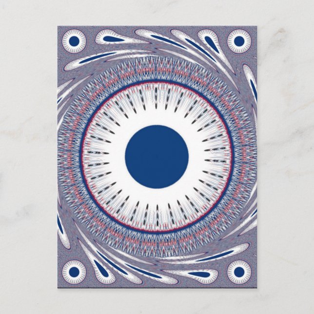 Cartão Postal Azul-quic (Frente)