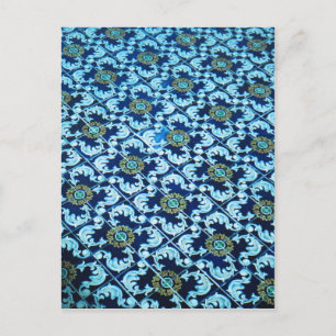 Cartão Postal Azulejo Espanhol Subaquático