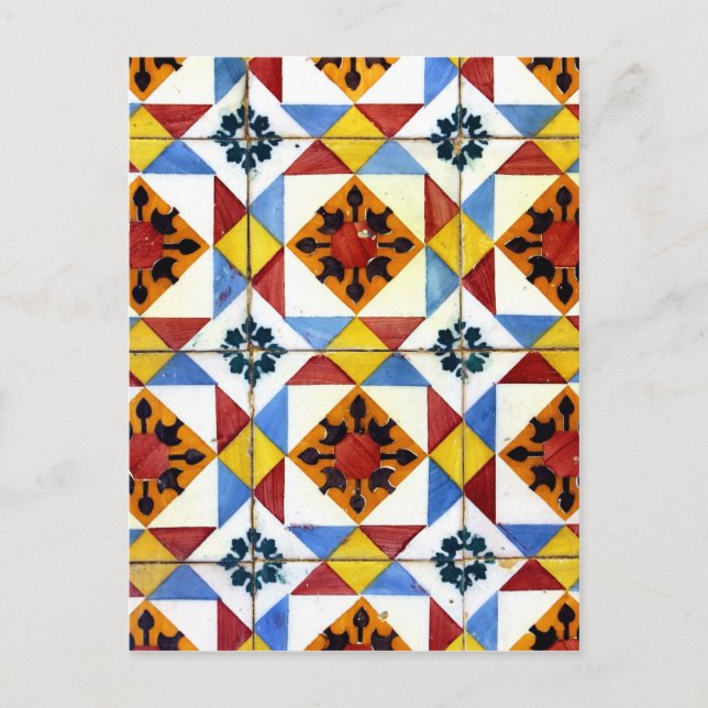 Cartão Postal Azulejos (Frente)