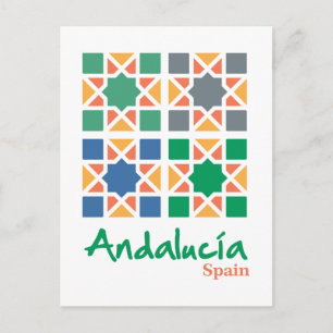 Cartão Postal Azulejos Andaluzes 4