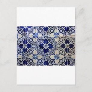 Cartão Postal Azulejos, Azulejos portugueses