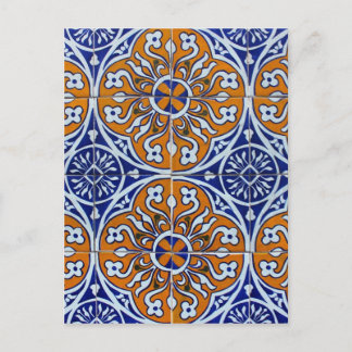 Cartão Postal Azulejos, Azulejos portugueses