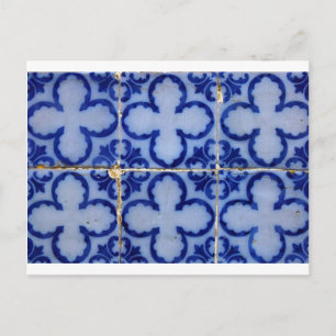 Cartão Postal Azulejos, Azulejos portugueses