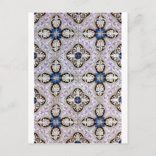 Cartão Postal Azulejos, Azulejos portugueses