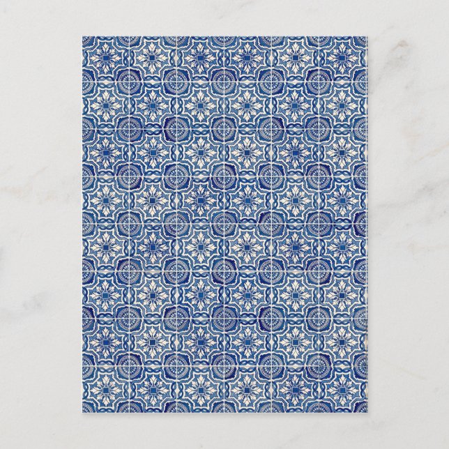 Cartão Postal Azulejos cerâmicos (Frente)