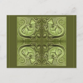 Cartão Postal Azulejos de Lagarto da Boa Sorte