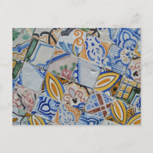 Cartão Postal Azulejos tunisinos