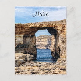 Cartão Postal Azure Window em Malta
