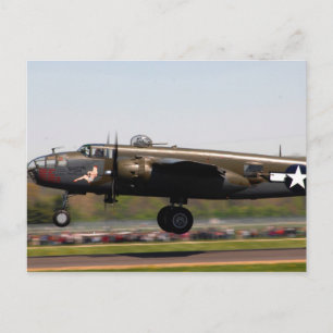 Cartão Postal B-25 Mitchell