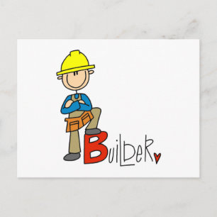 Cartão Postal B é para Construtor