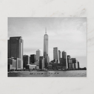Cartão Postal B&W Manhattan