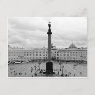 Cartão Postal B&W Palace Square