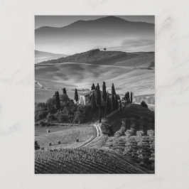Cartão Postal B&W Tuscany