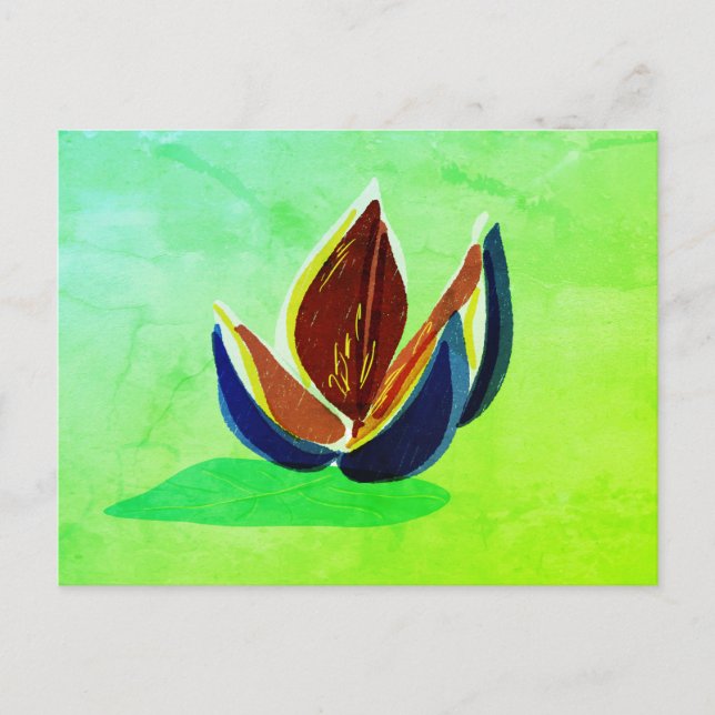 Cartão Postal Babble Fig (Frente)