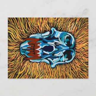 Cartão Postal Baboon Lion