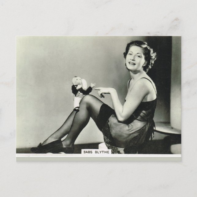 Cartão Postal Babs Blythe (Frente)