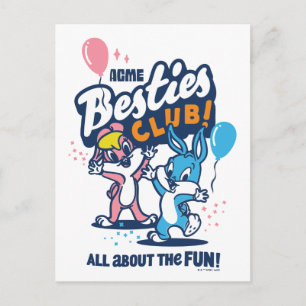 Cartão Postal Baby Lola e INSETOS BUNNY™ - Besties Club!