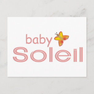 Cartão Postal Baby Soleil