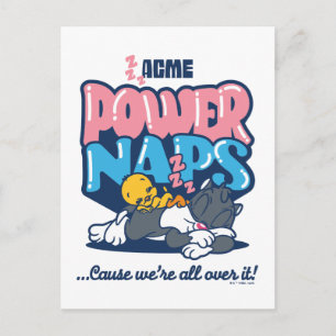 Cartão Postal Baby TWEETY™ & SYLVESTER™ Sonecas