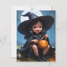 Cartão Postal Baby Witeen Halloween