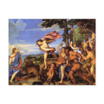 Bacchus e Ariadne por Titian