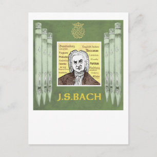 Cartão postal BACH