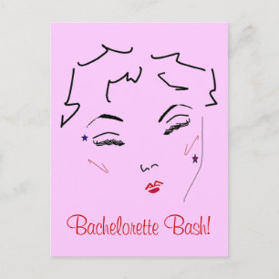 Cartão Postal Bachelorette Bash