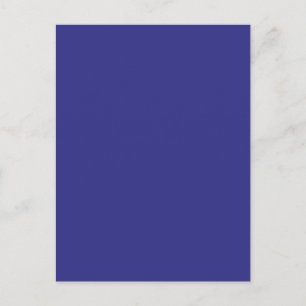 Cartão Postal Background Color - Royal Blue