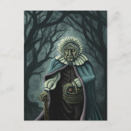 Cartão Postal bad apples fantasy art postcard