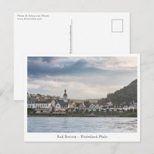 Cartão Postal Bad Breisig Alemanha