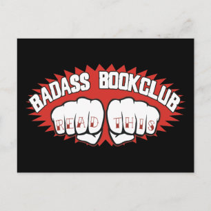 Cartão Postal Badass Bookclub
