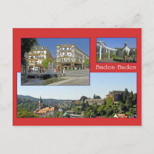 Cartão Postal Baden-Baden Ansichtskarte