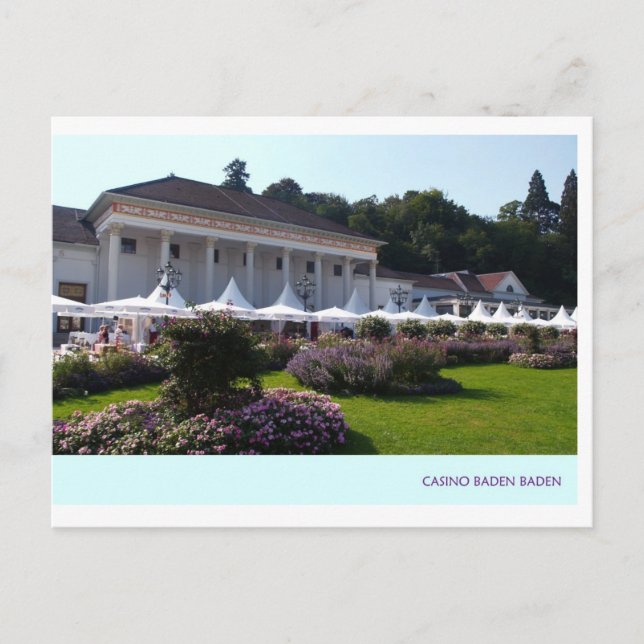 Cartão Postal Baden-Baden Postkarte (Frente)