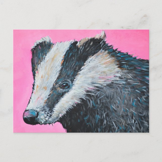 Cartão Postal Badger (Frente)