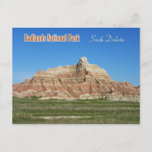 Cartão Postal Badlands National Park, Dakota do Sul