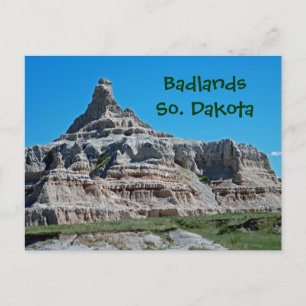 Cartão Postal Badlands National Park, Dakota do Sul