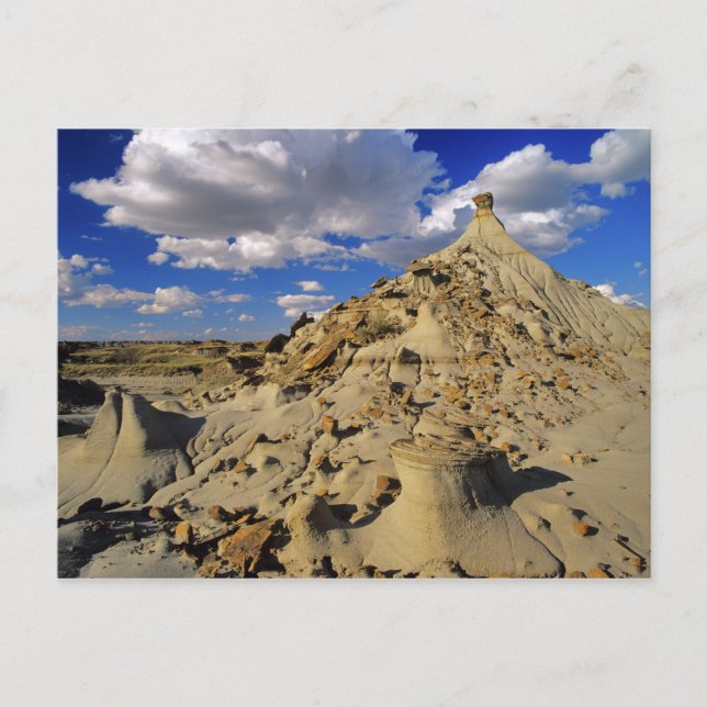 Cartão Postal Badlands no Parque Provincial do Dinossauro, em Al (Frente)