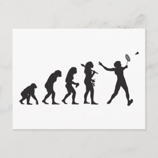 Cartão Postal Badminton